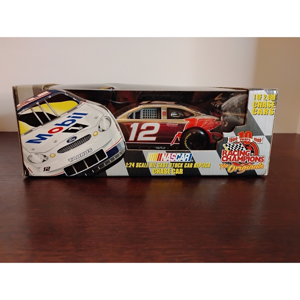 1999 NASCAR Racing Champions 1:24 Scale #12 Mobil Ford Taurus Jeremy Mayfield